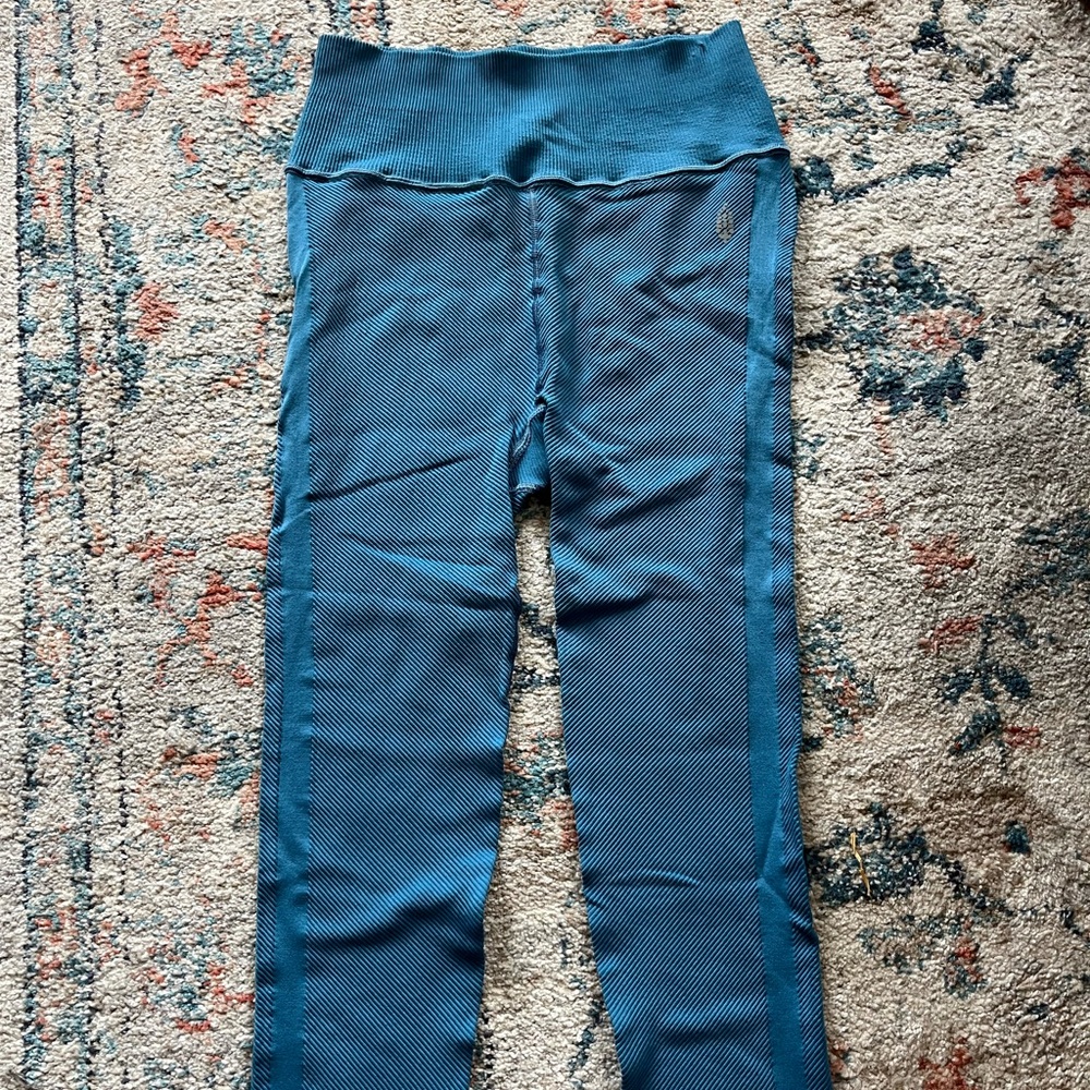 Free People Movement Blue Leggings